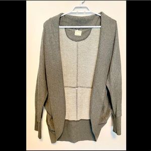 Bluenotes long sleeved cardigan, size XL, colour Grey